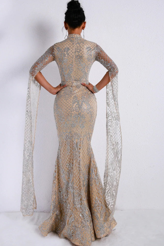 High Neck Evening Gown (Copy)