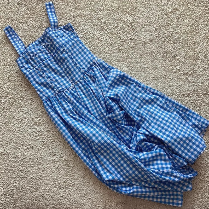 Mya Blue Midi Dress