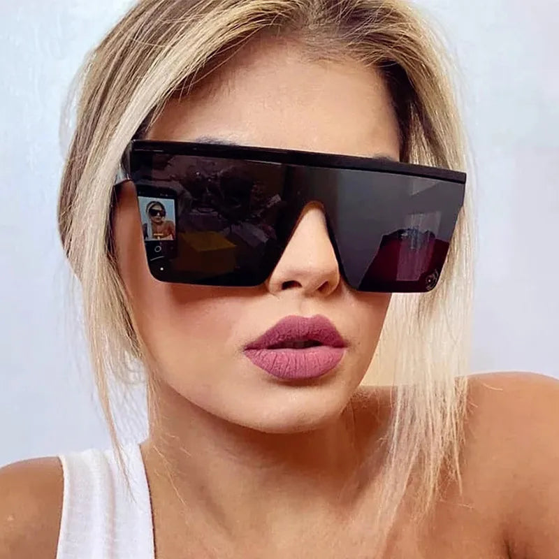 Oversized Square Sunglasses Women Vintage Big Frame Women Sun Glasses Fashion Shades For Women/Men Gafas De Sol UV400