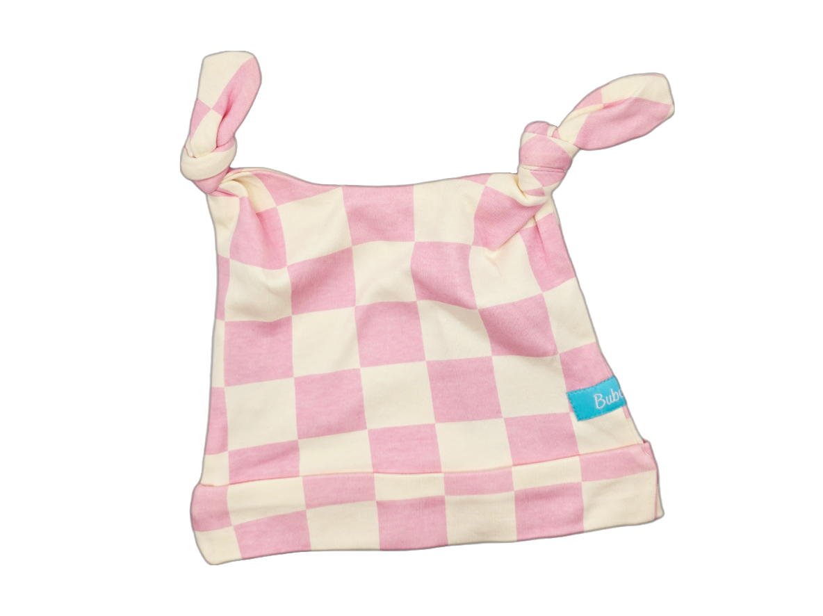 3-piece Pink Checks Set-1