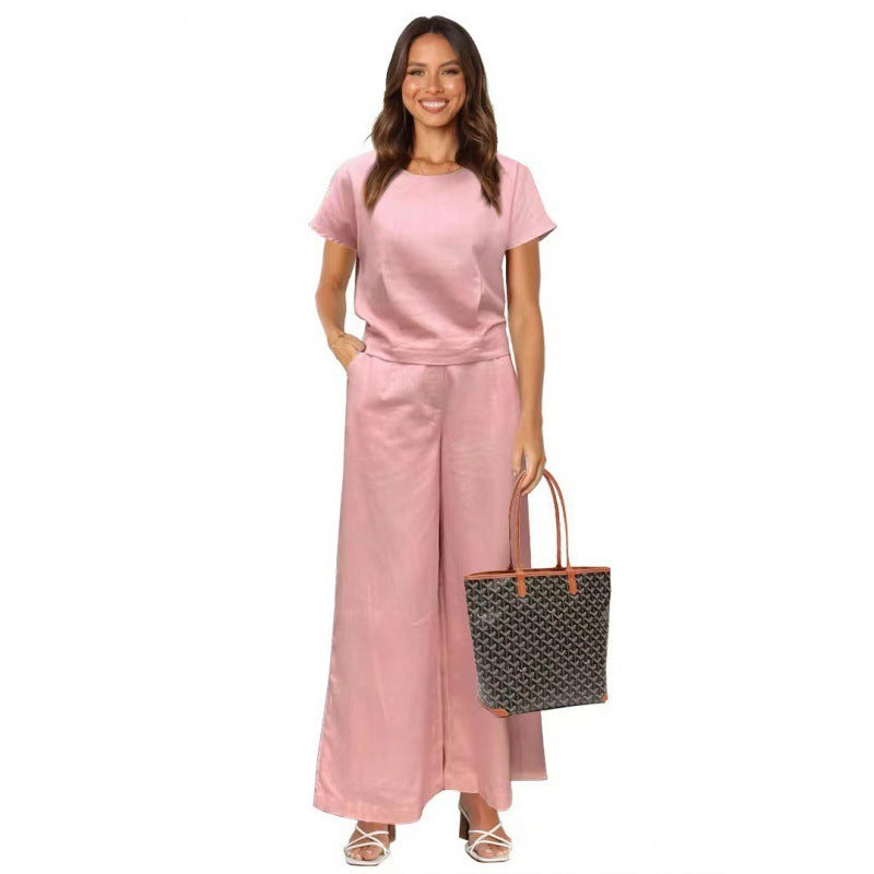 Kelly Short-sleeved Two-piece Set