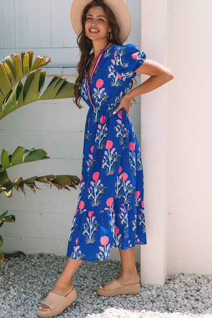 Blue Bloom Dress