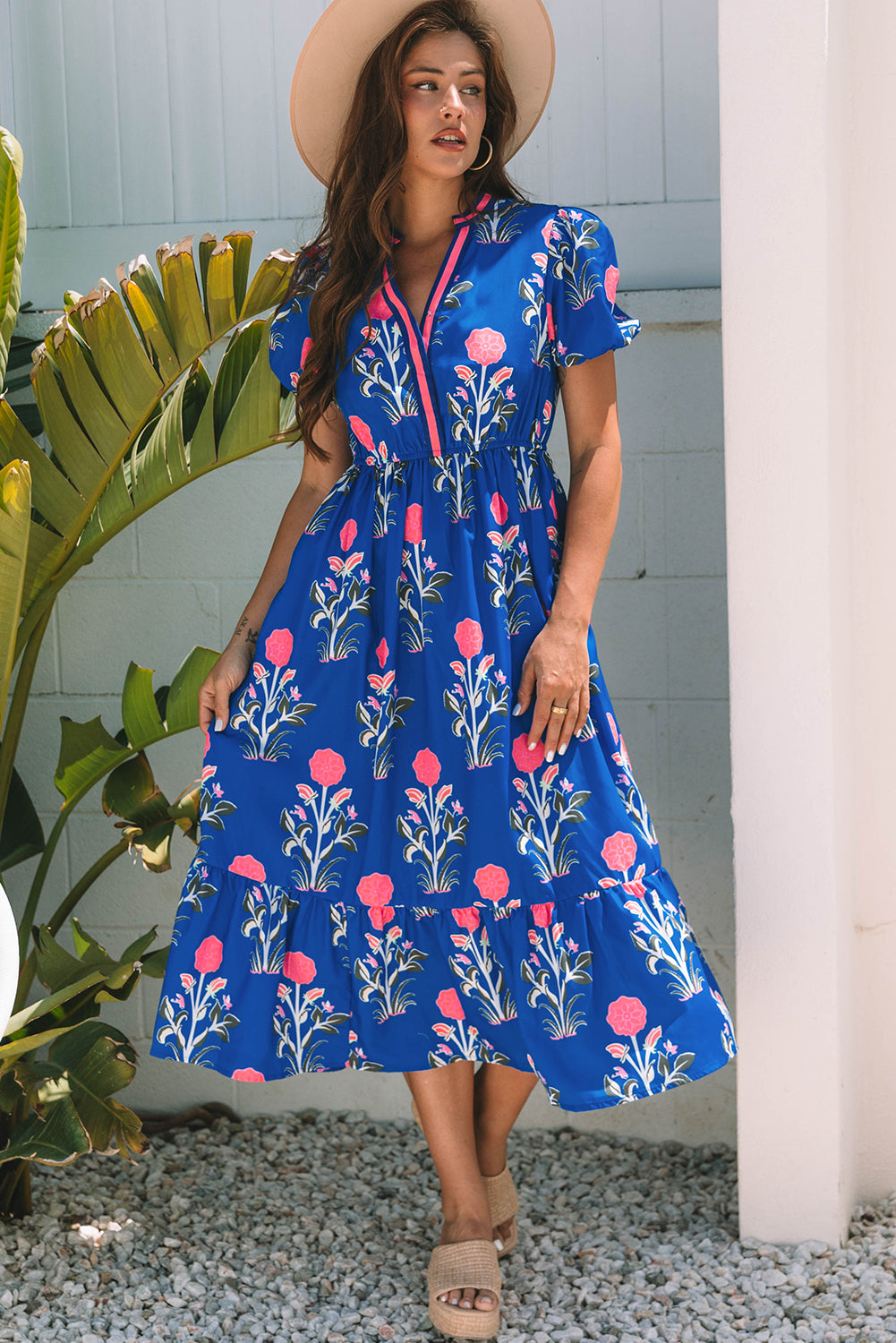 Blue Bloom Dress