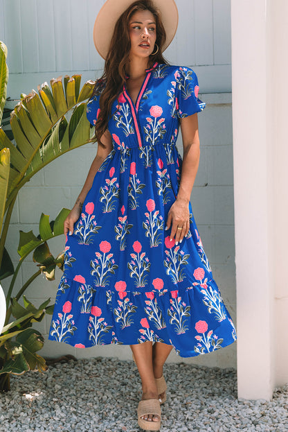 Blue Bloom Dress