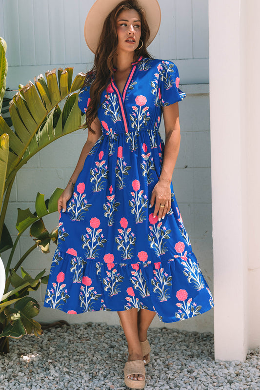 Blue Bloom Dress