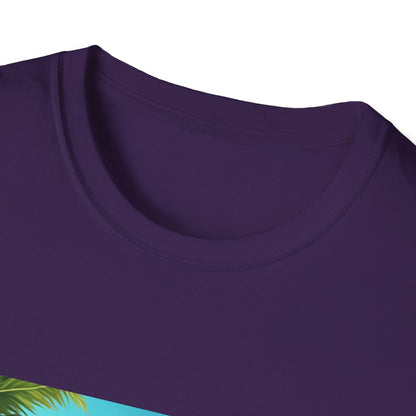 Tropical Flamingo T-Shirt, Unisex Summer Tee, Beach Vibes Apparel, Vacation Wear, Gift for Nature Lovers, Casual Style, Fun Tee