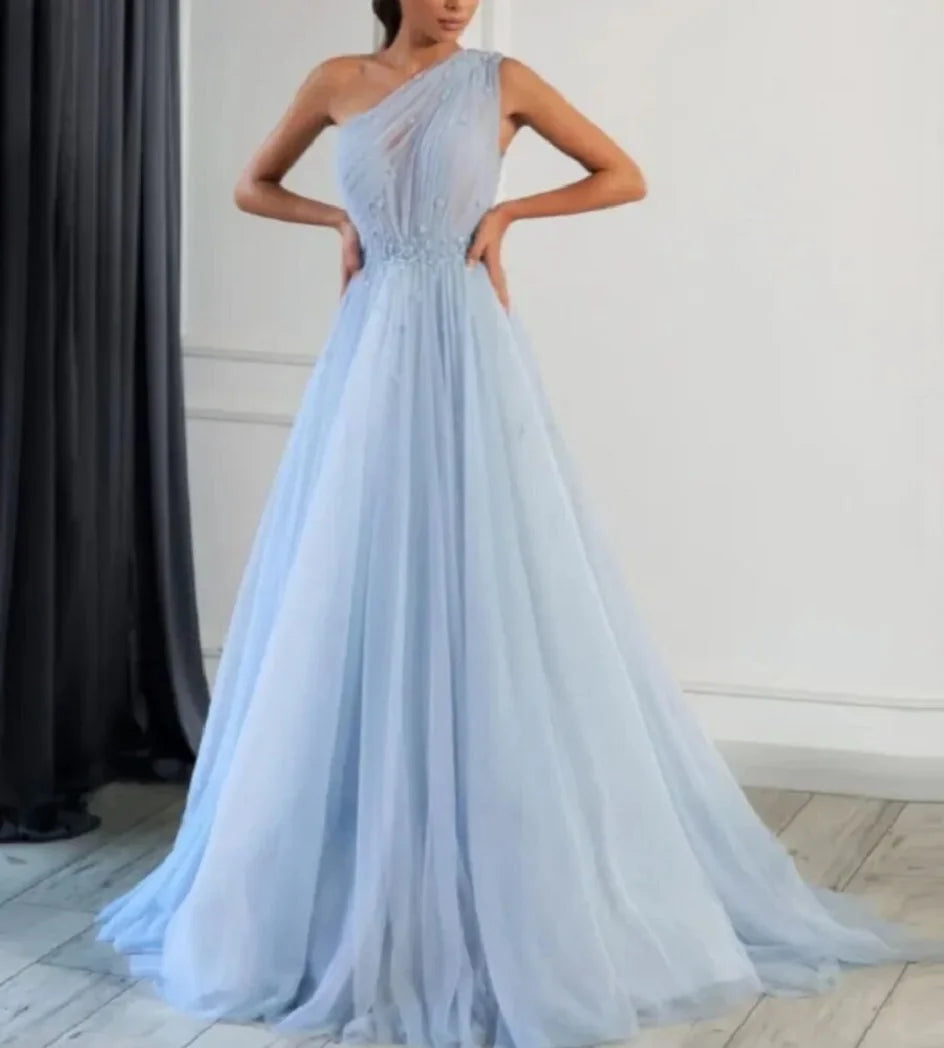 Vivienne Sky Blue Dress for The Princess
