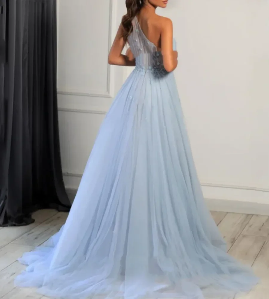Vivienne Sky Blue Dress for The Princess