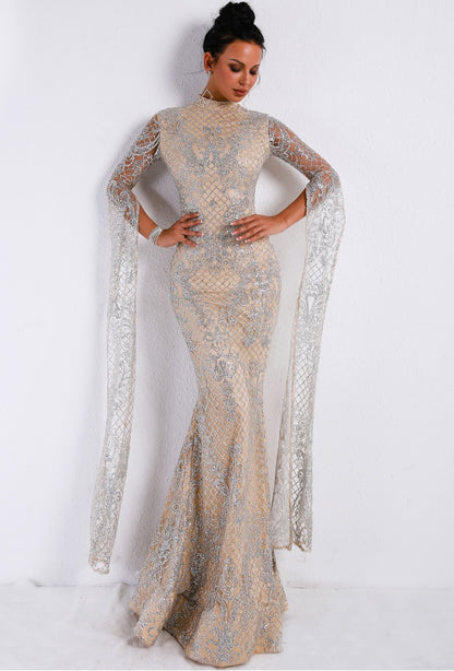 High Neck Evening Gown (Copy)