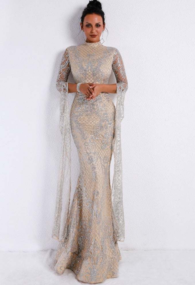 High Neck Evening Gown (Copy)