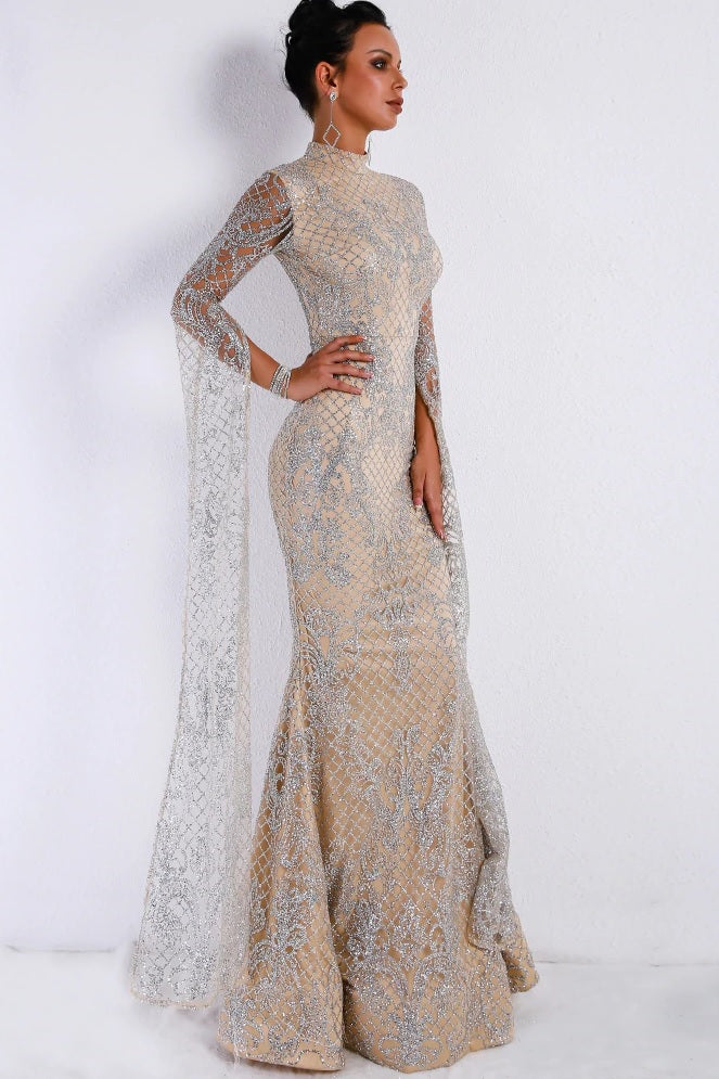 High Neck Evening Gown (Copy)