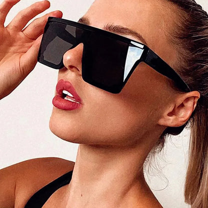 Oversized Square Sunglasses Women Vintage Big Frame Women Sun Glasses Fashion Shades For Women/Men Gafas De Sol UV400