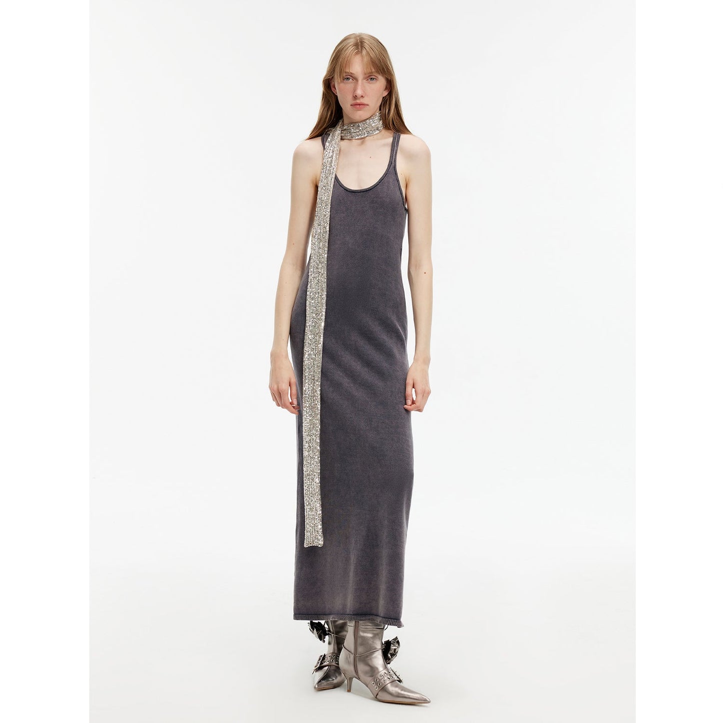 Cool Girl Vacation Dress - Luxury Brand Exclusive Ferment-Washed Distressed Vest Dress (Copy)