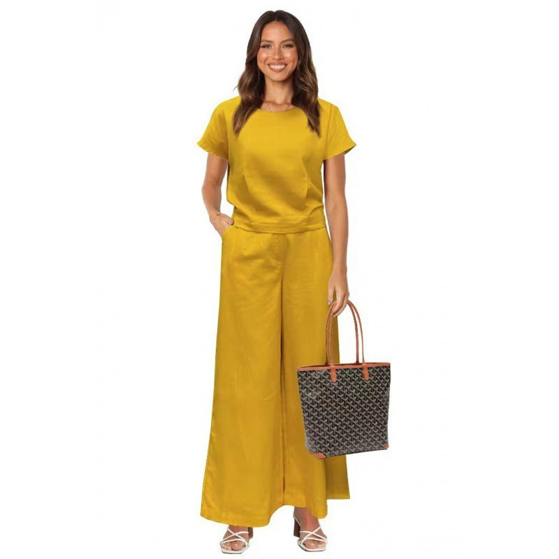 Kelly Short-sleeved Two-piece Set
