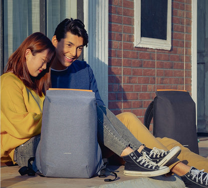 Couple Anti-theft Backpack USB Charging Backpack Computer Bag