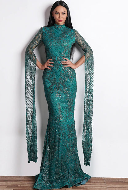 High Neck Evening Gown (Copy)