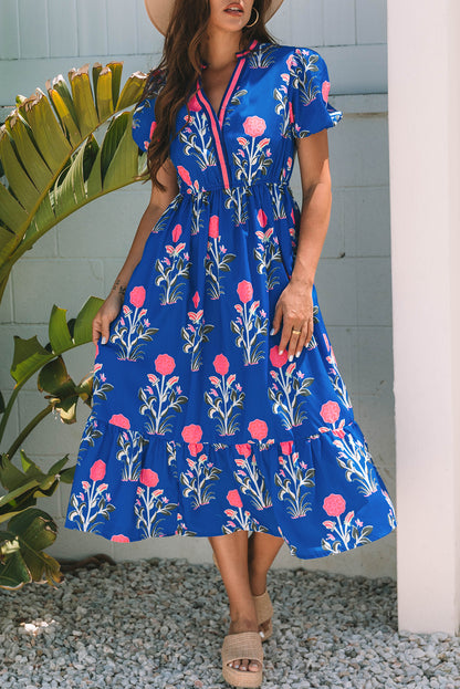 Blue Bloom Dress