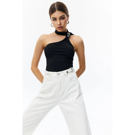 Summer New Camisole, Fashion Pure Desire, Love Rhinestone Hanging Neck Vest